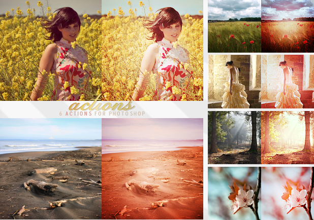 photoshop actions examples