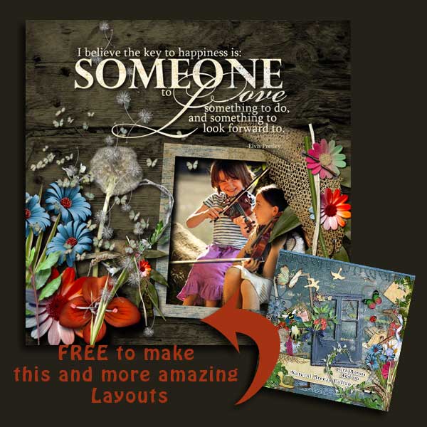 Free digital scrapbooking kit