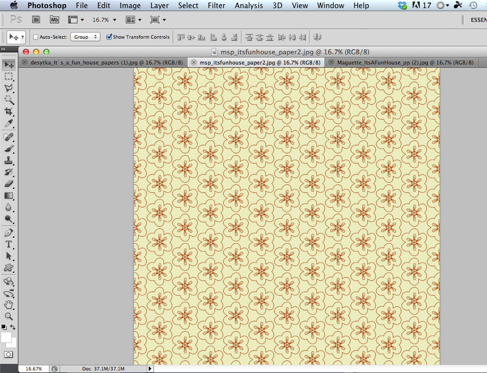 Changing Colors of Digital Scrapbooking Papers
