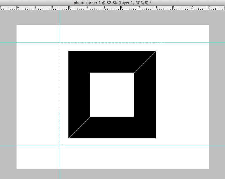 Creating Photo Corners Part 1