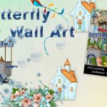 Summer Butterfly Wall Art (Free Printable)