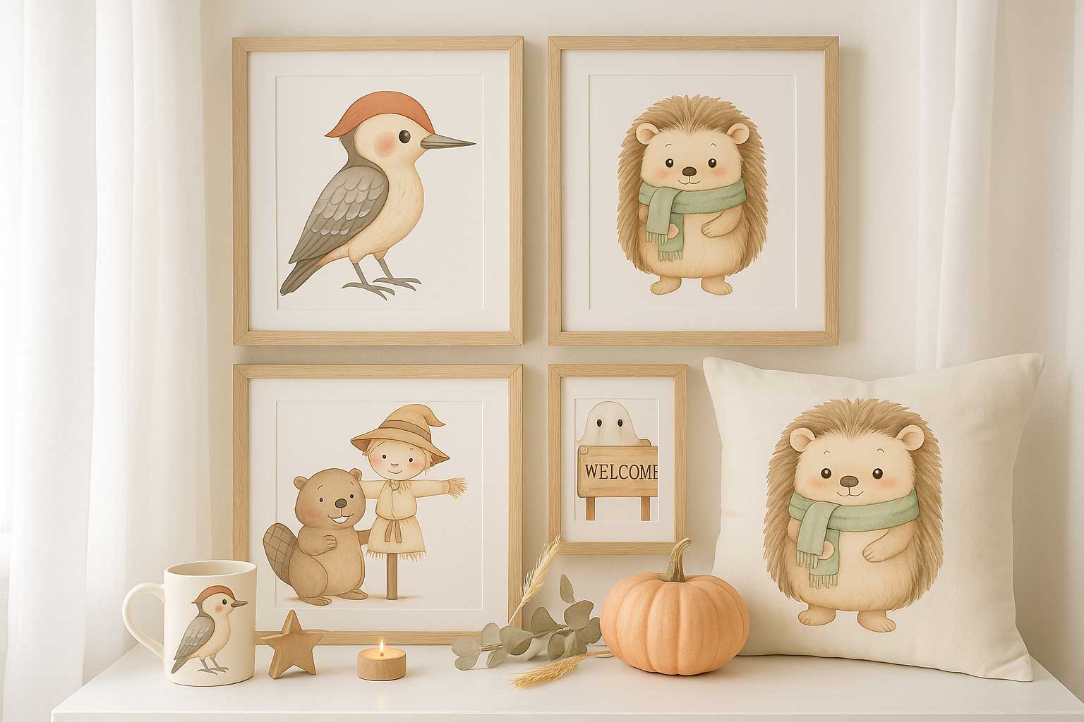 SKU_25004_Leaves_and_little_Friends_Add_On_Wall_Art_Prev02