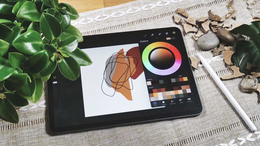 Create an Abstract Art Set in Procreate Abstract Art in Procreate