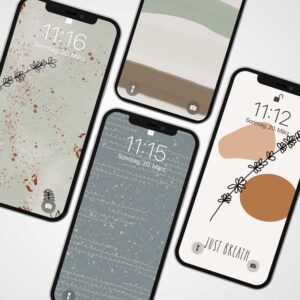 7 Inspiring Wallpaper | Boho iPhone Wallpaper (Digital Download)