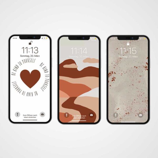 7 Inspiring Wallpaper | Boho iPhone Wallpaper (Digital Download) - Image 2