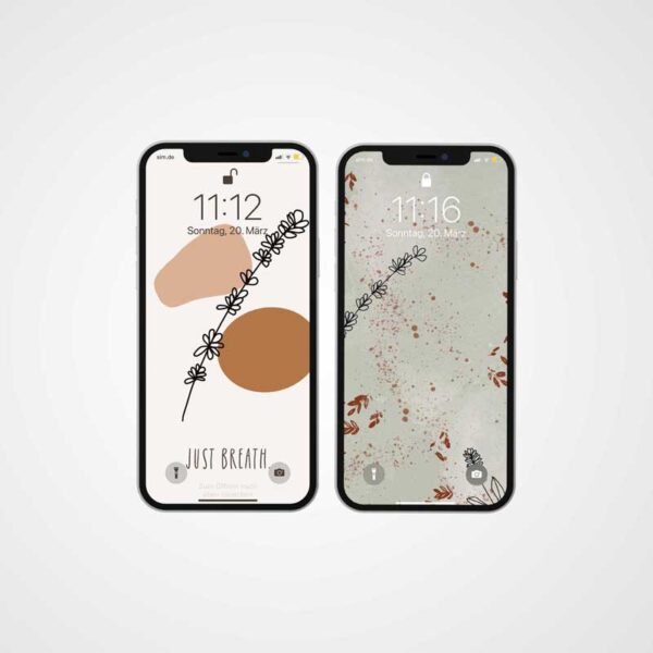 7 Inspiring Wallpaper | Boho iPhone Wallpaper (Digital Download) - Image 3