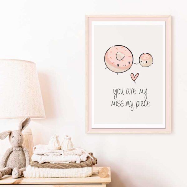 Wall Art | Art Print „You are my missing Piece“ (Digital Download)