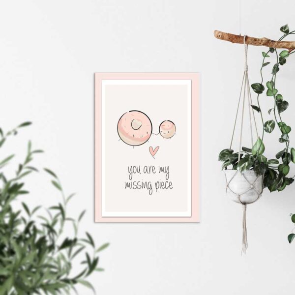 Wall Art | Art Print „You are my missing Piece“ (Digital Download) - Image 2