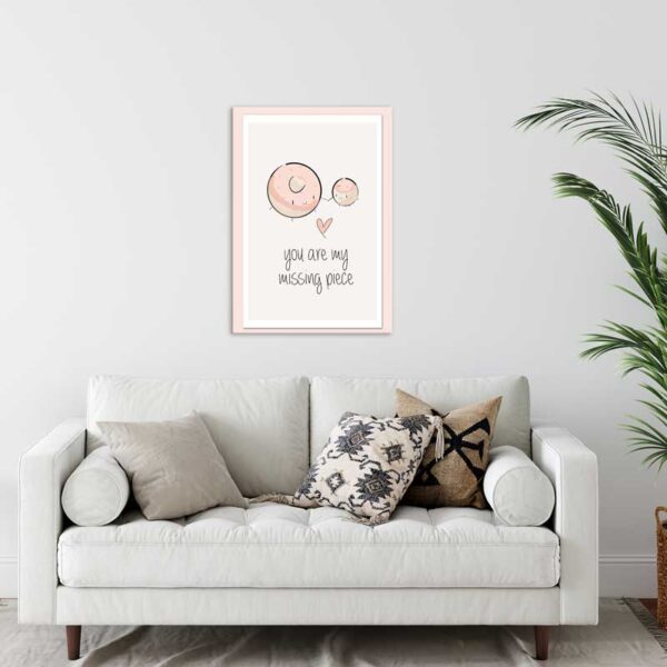 Wall Art | Art Print „You are my missing Piece“ (Digital Download) - Image 4