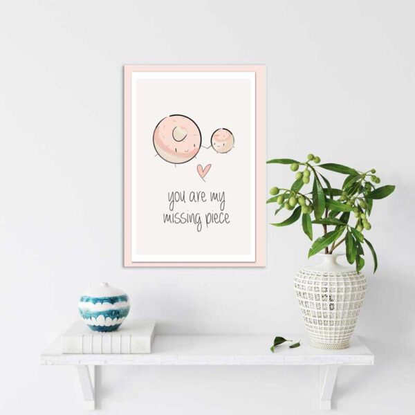Wall Art | Art Print „You are my missing Piece“ (Digital Download) - Image 3