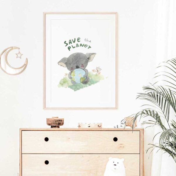 Mural “Save the Planet” for the Nursery (Digital Download) - Image 4