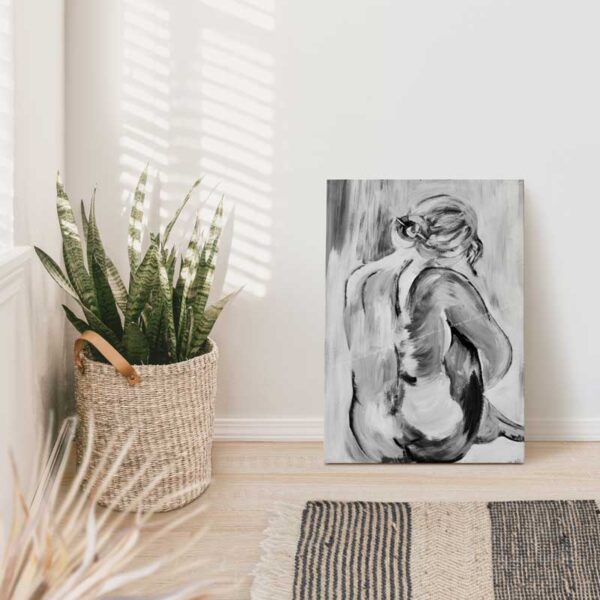 Nude Abstract Female Acrylic Painting | Art (Digital Download) - Image 5