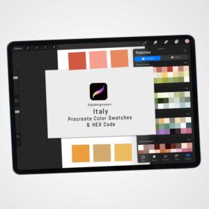 Italy Procreate Color Palettes