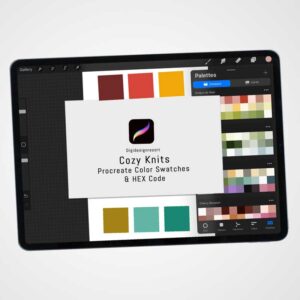 Cozy Knits Procreate Color Palettes