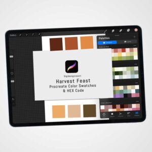 Harvest Feast Procreate Color Palettes