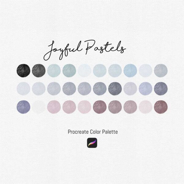 Joyful Pastels Procreate Color Palettes - Image 2