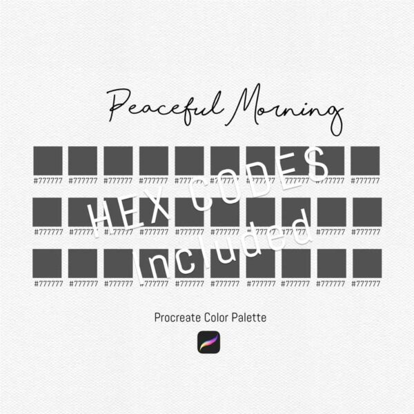 Peaceful Morning Color Palettes - Image 3