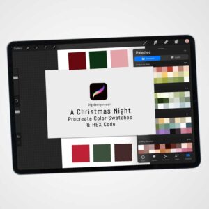 A Christmas Night Color Palettes