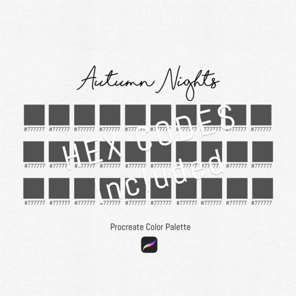 Autumn Nights Color Palettes - Image 3
