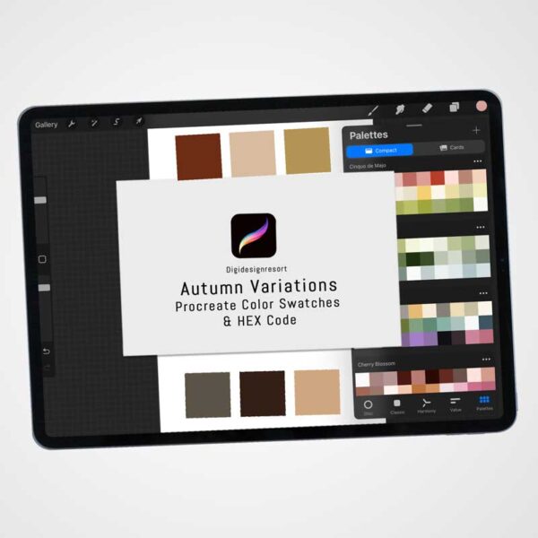Autumn Variations Color Palettes