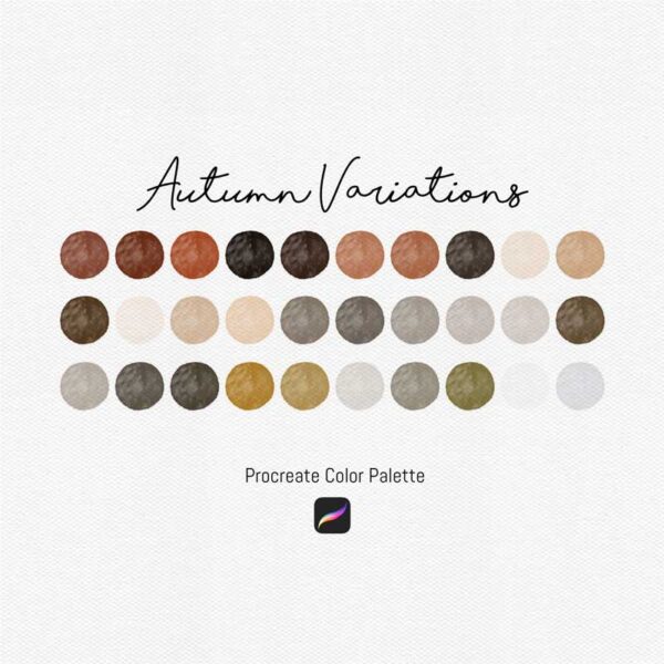 Autumn Variations Color Palettes - Image 2