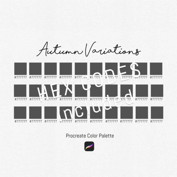 Autumn Variations Color Palettes - Image 3