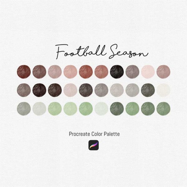 Football Season Color Palette - Image 2