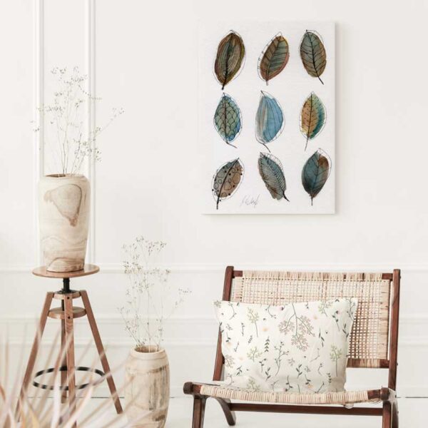 Watercolor Painting "Abstract Leaves" | Art (Digital Download) - Image 3