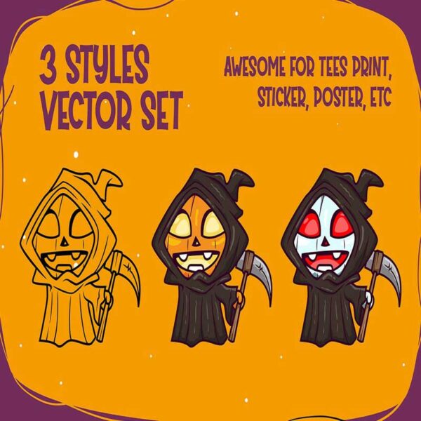 Mister Pumpkins Halloween Font With Bonus Vector - Image 3