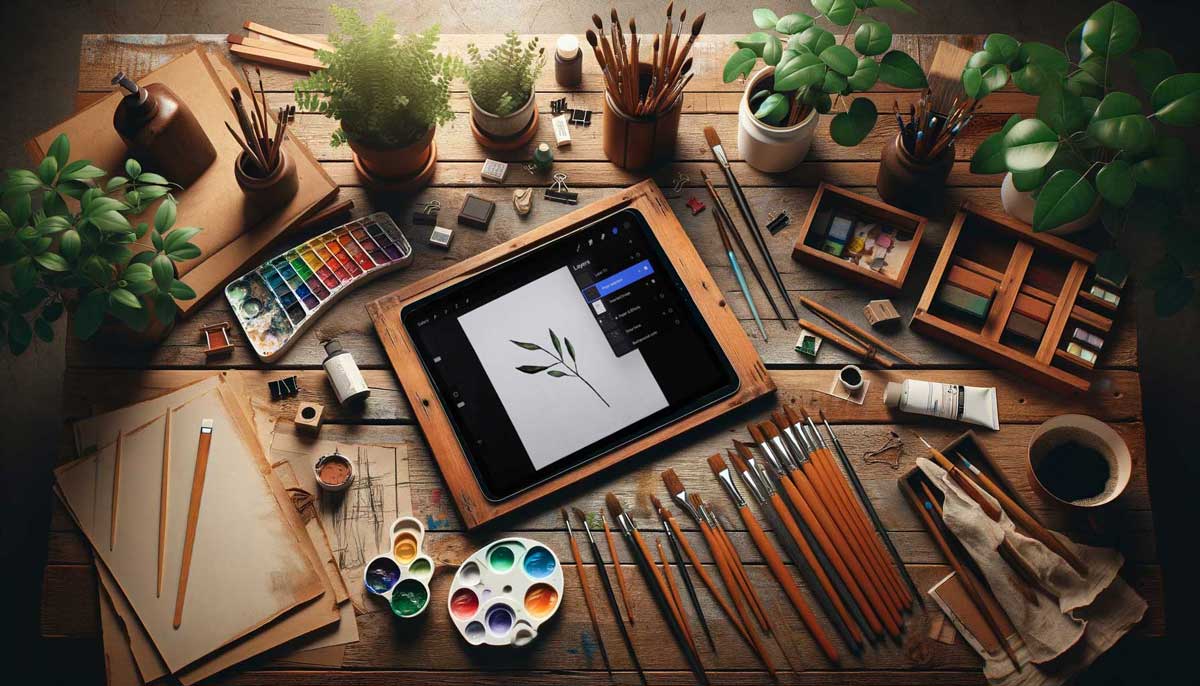 Extracting-Watercolor-Leaves-in-Procreate01