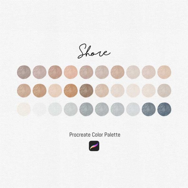 Shore - Procreate & Multi-Program Color Palette - Image 2