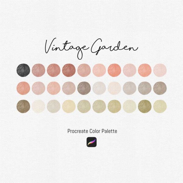 Vintage Garden - Nostalgic & Elegant Color Palette - Image 2