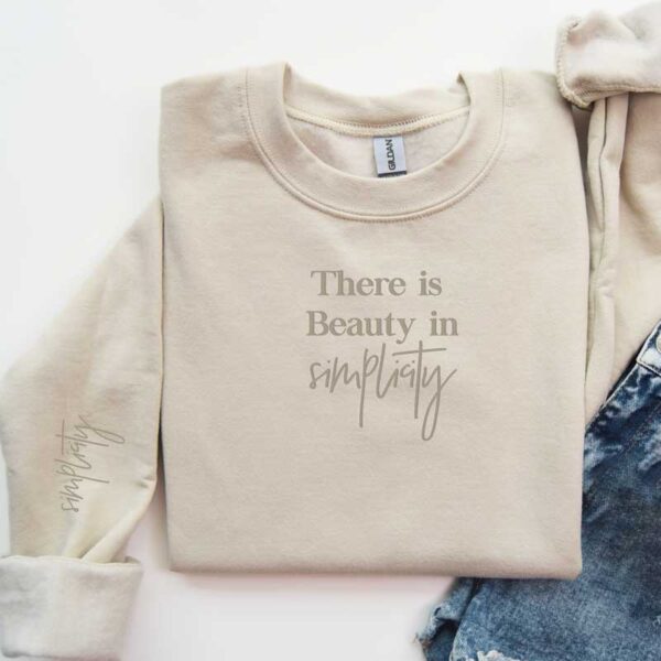 Inspiring Digital Lettering Artwork "There is Beauty in Simplicity" - Image 2