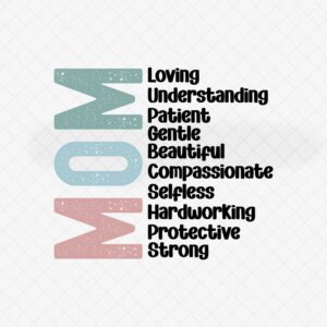 Mom SVG File | Mother's Day Quote