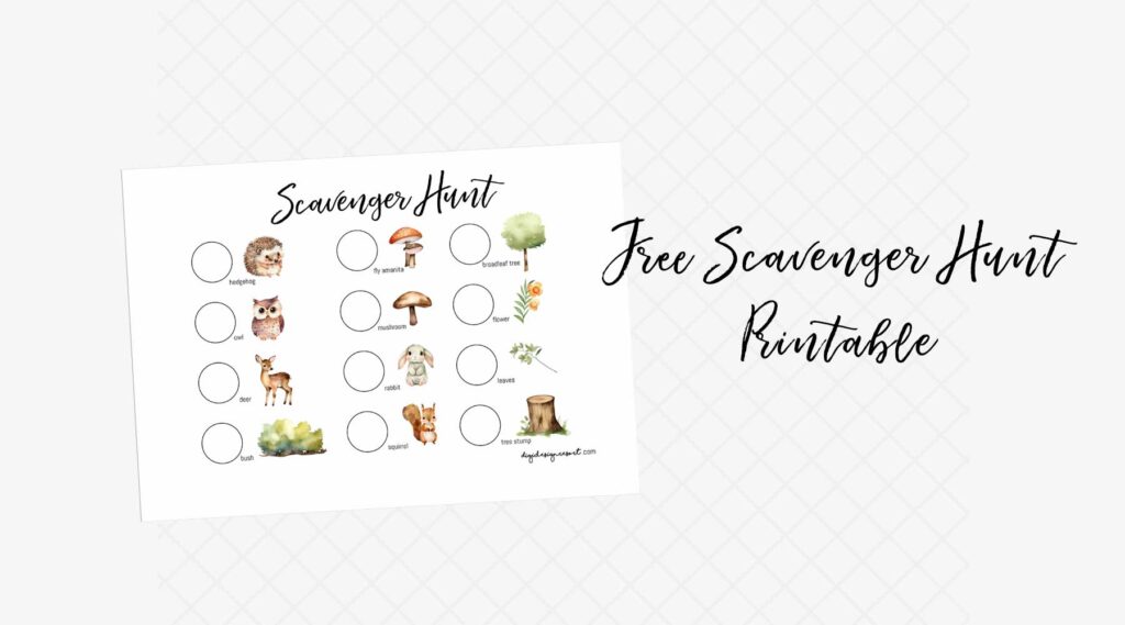 Free Camping Scavenger Hunt Printable for Your Next Adventure Free Camping Scavenger Hunt Printable for Your Next Adventure