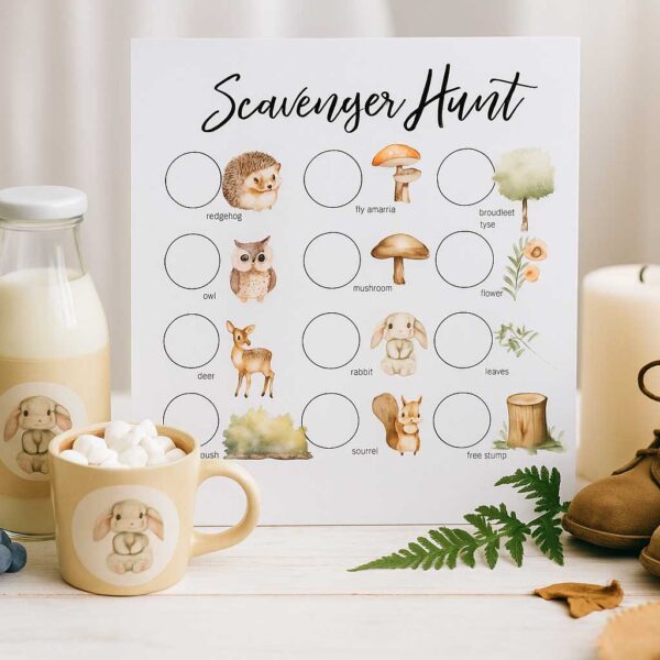 Forest Scavenger Hunt Printable - Image 2