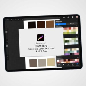 Barnyard Color Palette for Procreate and Graphic Design