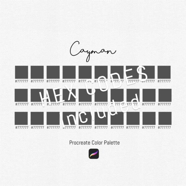Cayman Color Palette for Procreate and Graphic Design - Image 3