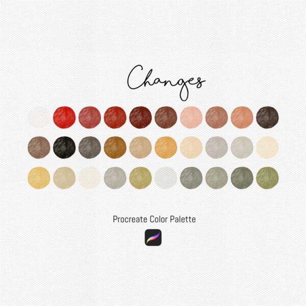Changes Color Palette for Procreate and Graphic Design - Image 2