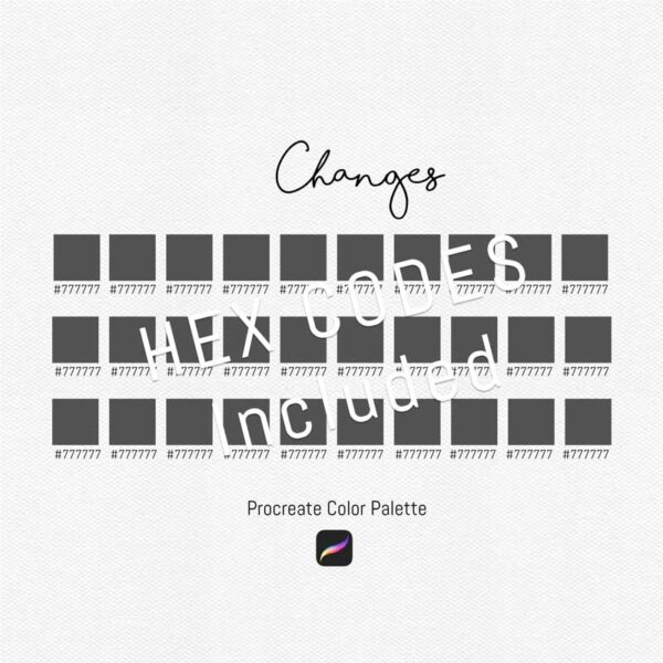 Changes Color Palette for Procreate and Graphic Design - Image 3