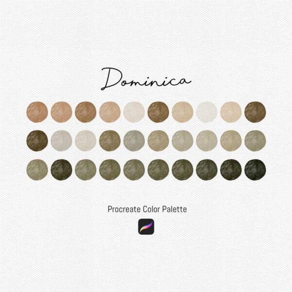 Dominica Color Palette for Procreate and Graphic Design - Image 2