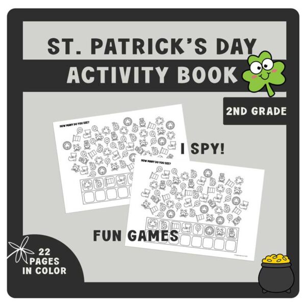 St. Patrick’s Day Activity Workbook | Fun & Engaging Worksheets for Grades 1-2 - Image 4