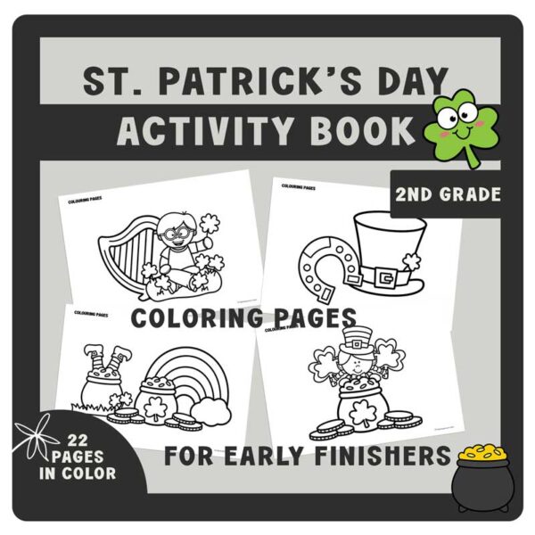 St. Patrick’s Day Activity Workbook | Fun & Engaging Worksheets for Grades 1-2 - Image 2