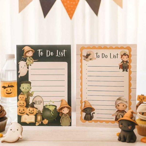 Trick or Treat Treasures – Watercolour Halloween Clipart Set - Image 6