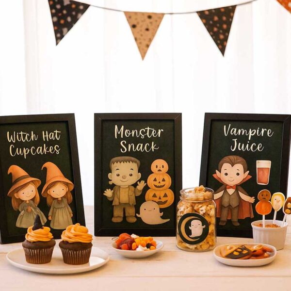Trick or Treat Treasures – Watercolour Halloween Clipart Set - Image 9