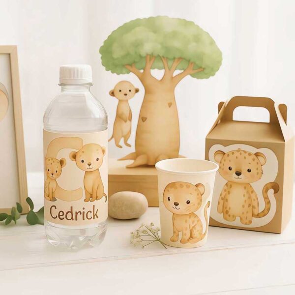 Savanna Dreams Watercolour Safari Clipart Set - Image 5