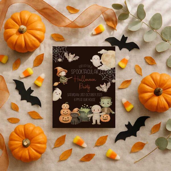 Spooktacular Halloween Party Invitation - Image 2